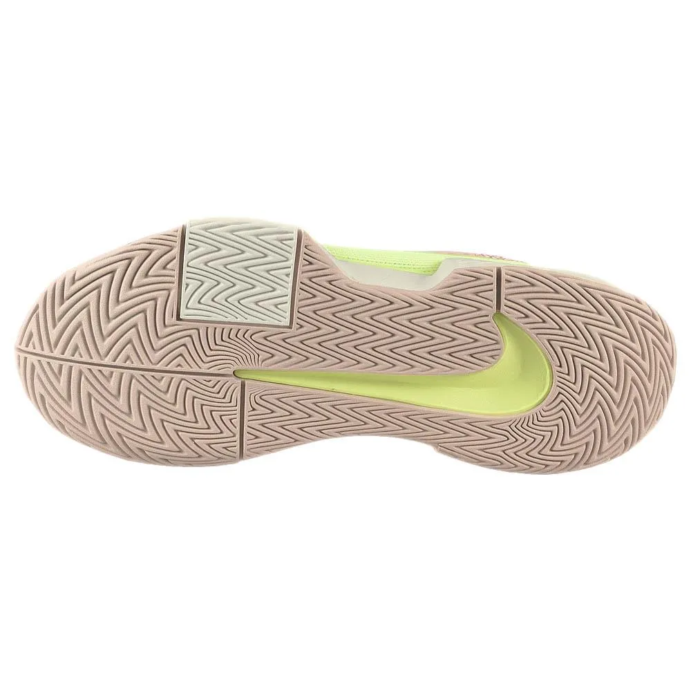 Odor Control Technology Supportive Nike Women's Air Zoom GP Challenge Pro - Premium - Phantom/Barely Volt