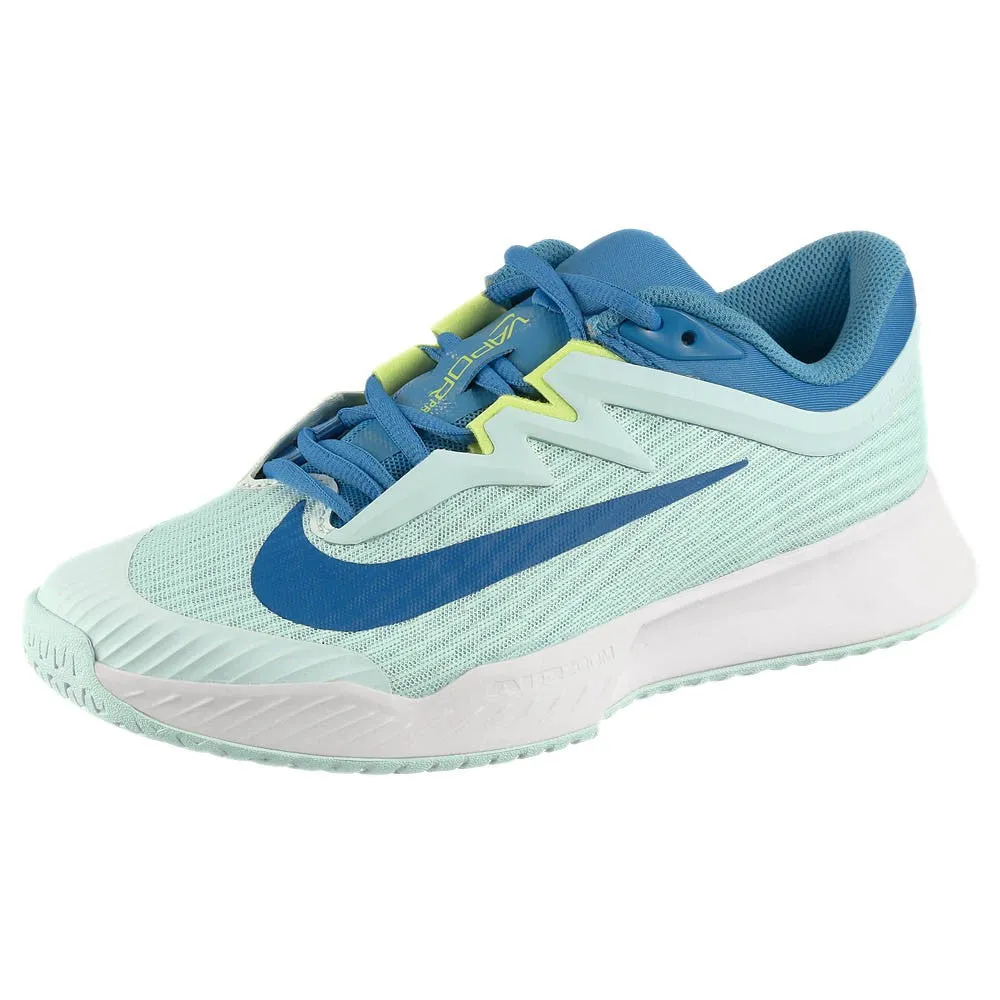 Nike Women's Air Zoom Vapor Pro 3 - Glacier Blue/Star Blue Ventilated Tongue Reactive Propulsion Plate