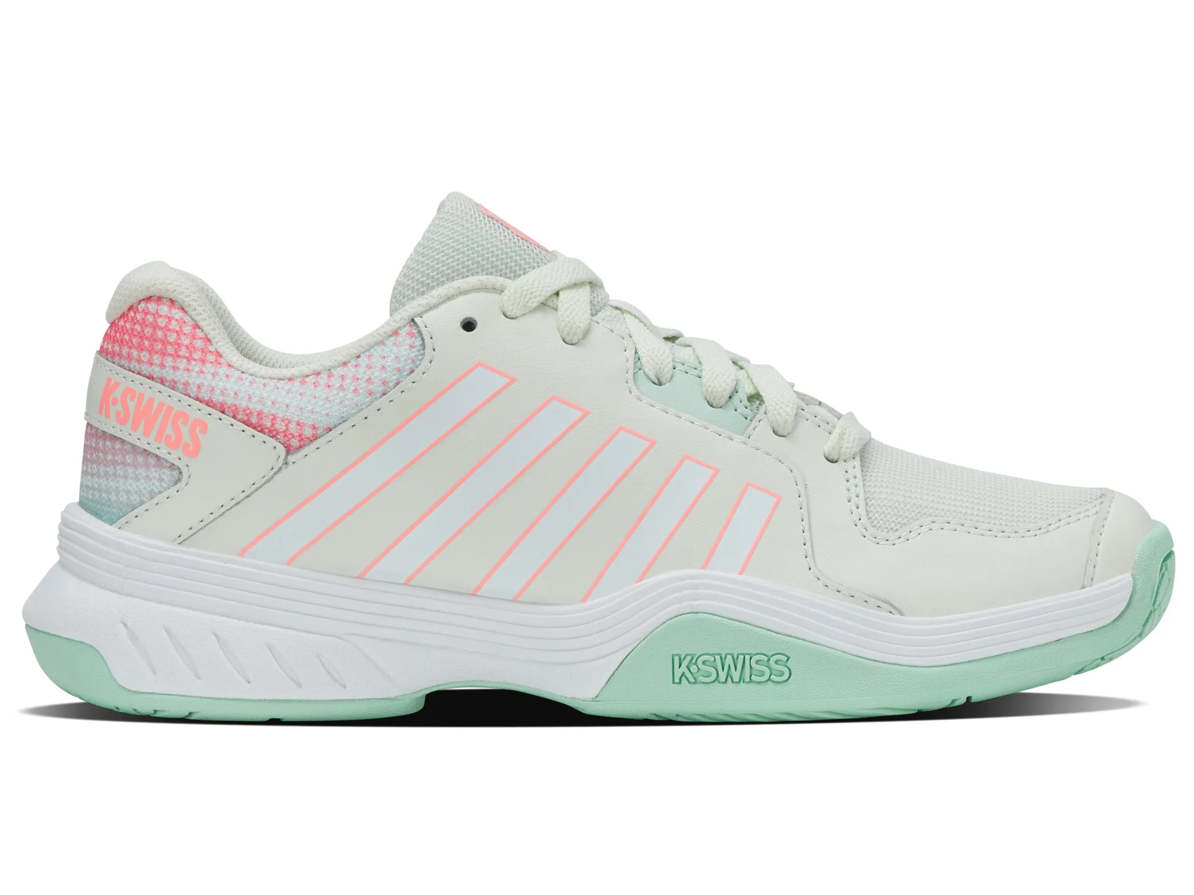 98552-440-M | COURT EXPRESS PICKLEBALL | ICE/WHITE/HONEYDEW Shockproof Outsole synthetic leather