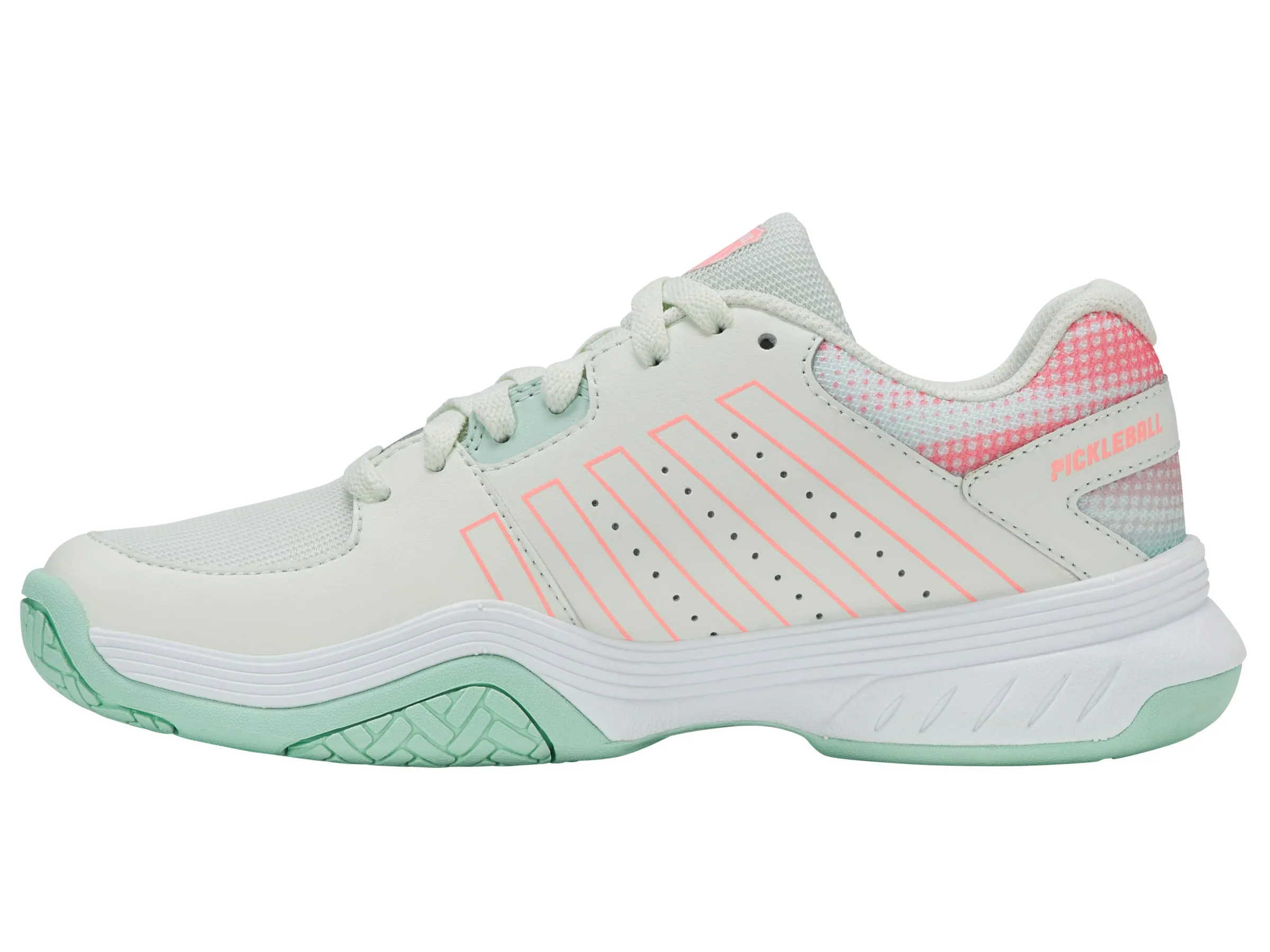Comfortable Design 98552-440-M | COURT EXPRESS PICKLEBALL | ICE/WHITE/HONEYDEW