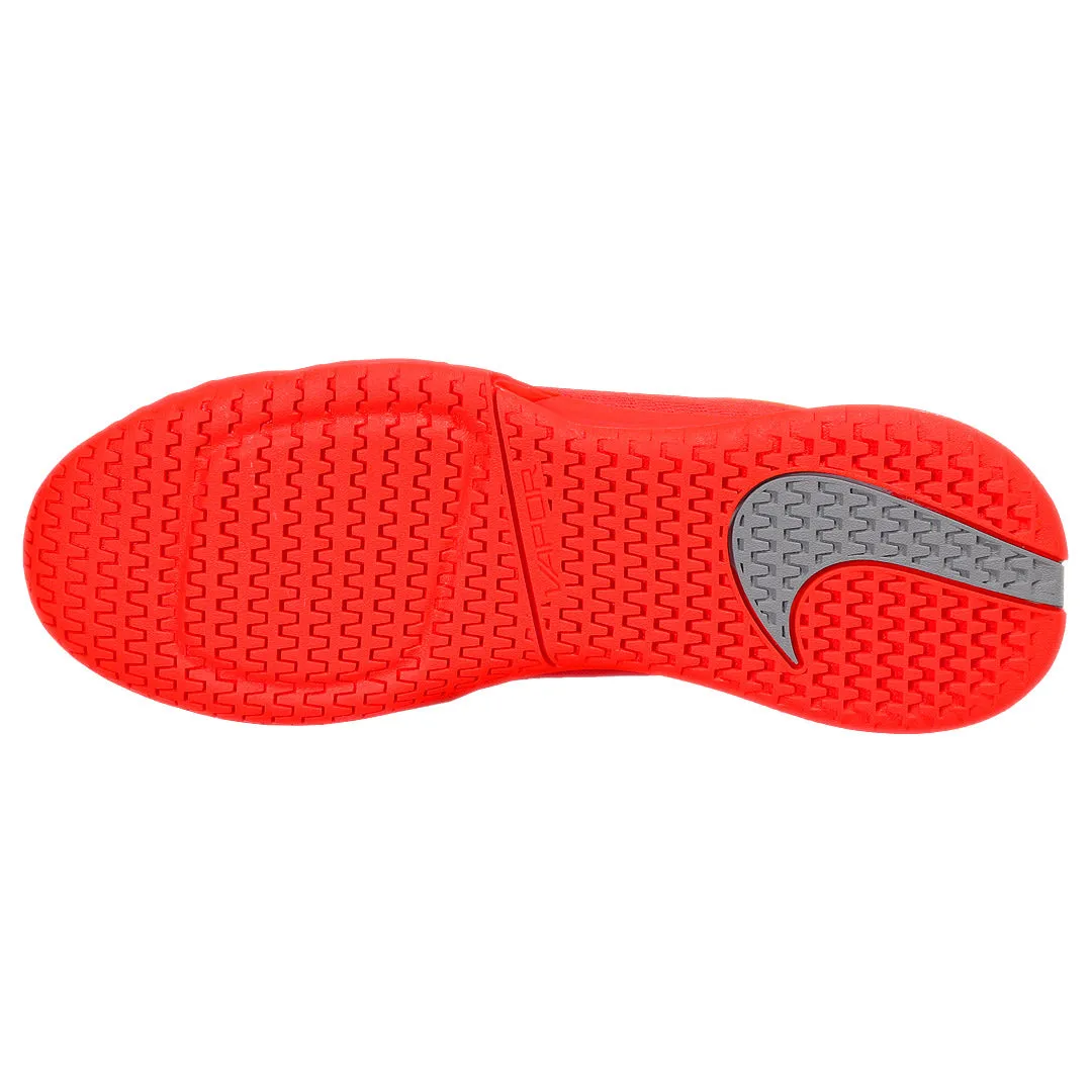 Nike Women's Air Zoom Vapor Pro 3 - Premium - Bright Crimson/Metallic Silver Breathable Lining Casual Comfort