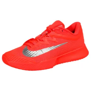Slip Resistant Grip Nike Women's Air Zoom Vapor Pro 3 - Premium - Bright Crimson/Metallic Silver