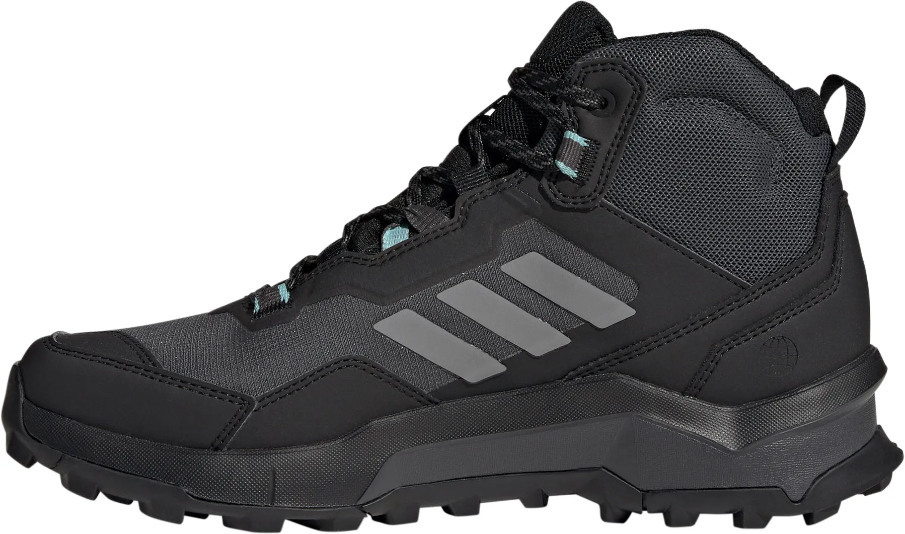 Cliff Edge Low Impact Design adidas Terrex AX4 MID GORE-TEX Womens Walking Shoes - Black