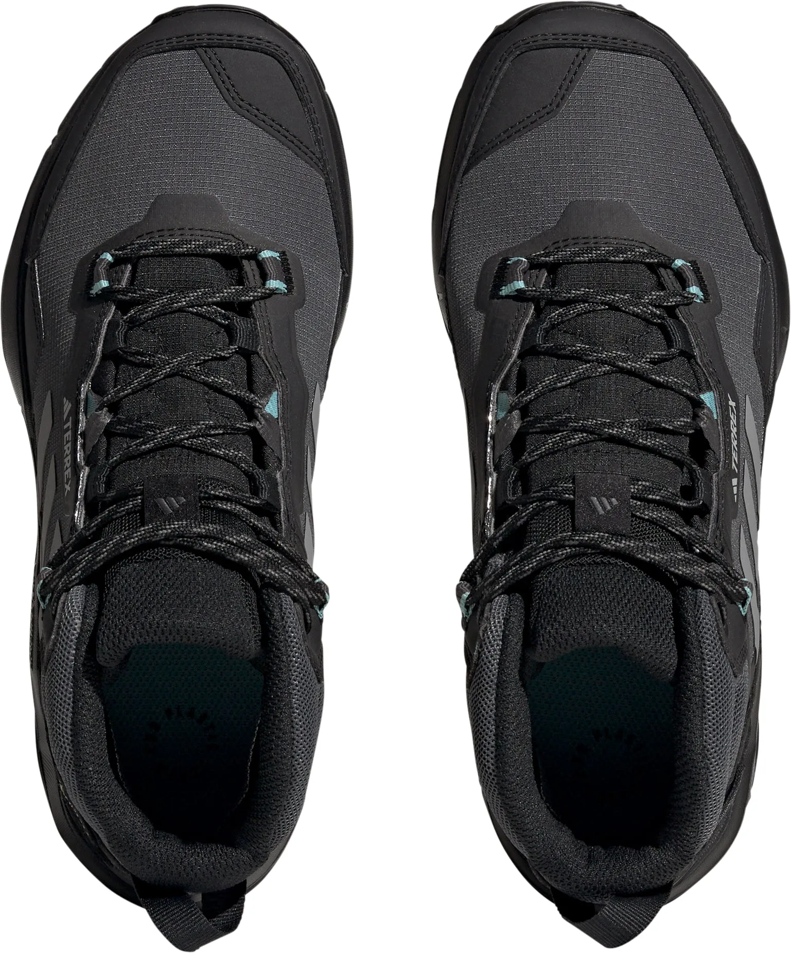 adidas Terrex AX4 MID GORE-TEX Womens Walking Shoes - Black Abrasion Resistant Material