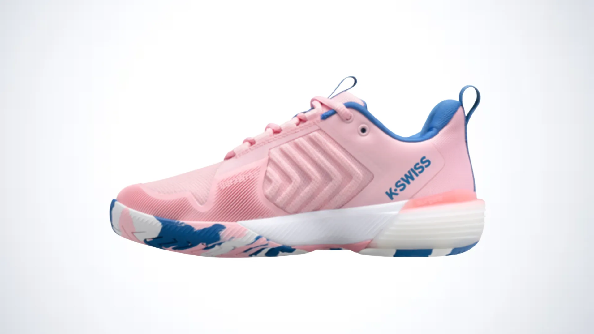 breathable insole Customizable Insole K-Swiss Ultrashot 3 Women??s Tennis Shoe