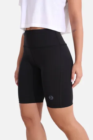 Essential Biker Short Black Freedom Stretch Body Stretch