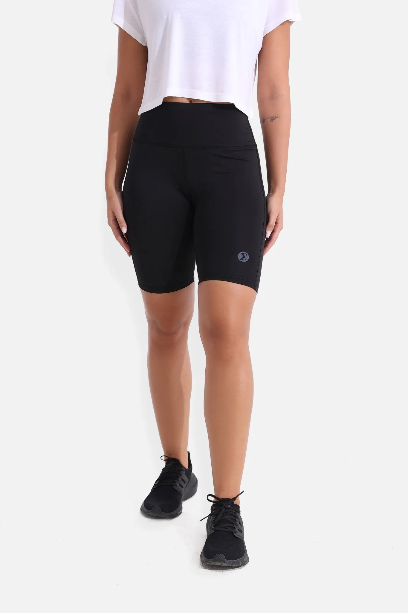 Stretch Layers Breezy Layer Fit Essential Biker Short Black