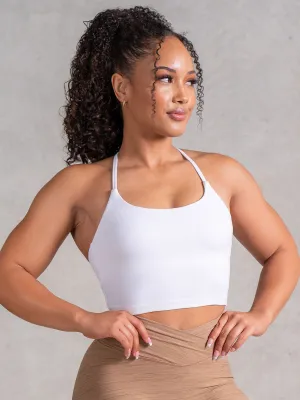 NKD Embody Tank Bra - White High-impact