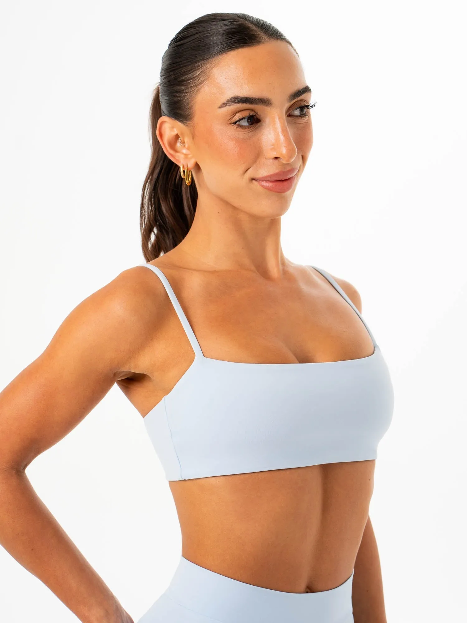 Wrinkle-Resistant NKD Core Bra - Sky Blue