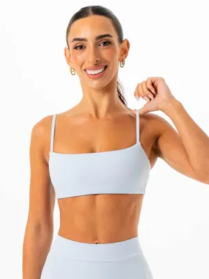 Comfortable Microfiber fabric NKD Core Bra - Sky Blue