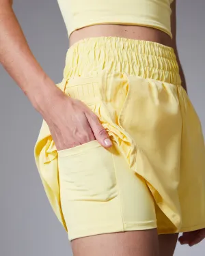 All Purpose Utility Fit Short plissado lateral com bolso (SH20)