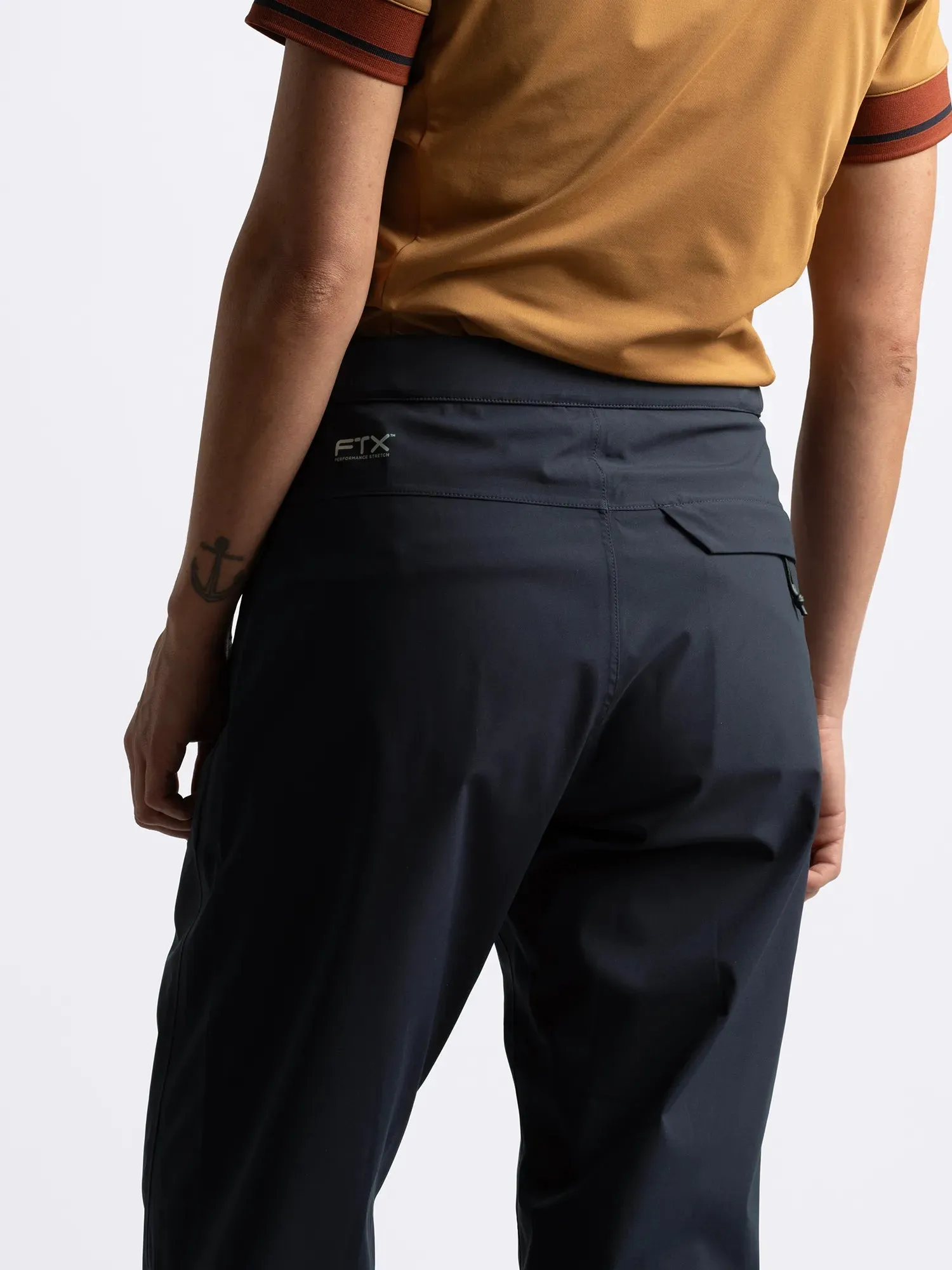 Responsive cushioning SiliconeGripWaistband W CABOT PANTS Navy