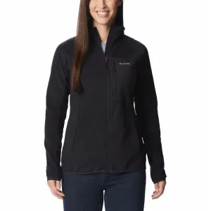 Columbia Women Black Outdoor Tracks Full Zip II elastic waistband concert