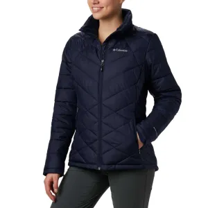 Columbia Women Navy Blue Heavenly Jacket Sport Comfort