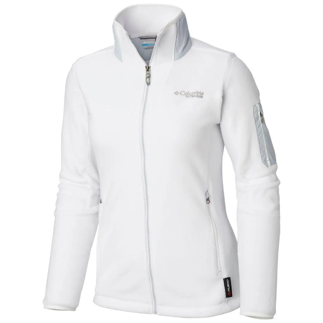 Relaxed Layer Columbia Women White Titan Pass II 2.0 Fleece