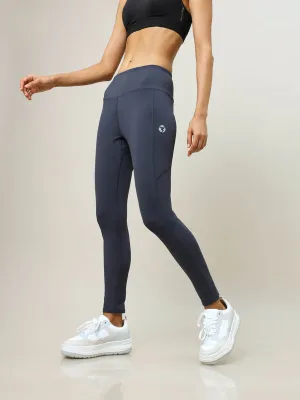 Tall Fit Airport Travel Comfort and Flexibility Women Solid Slim Fit Tights with ELASTO LITE
