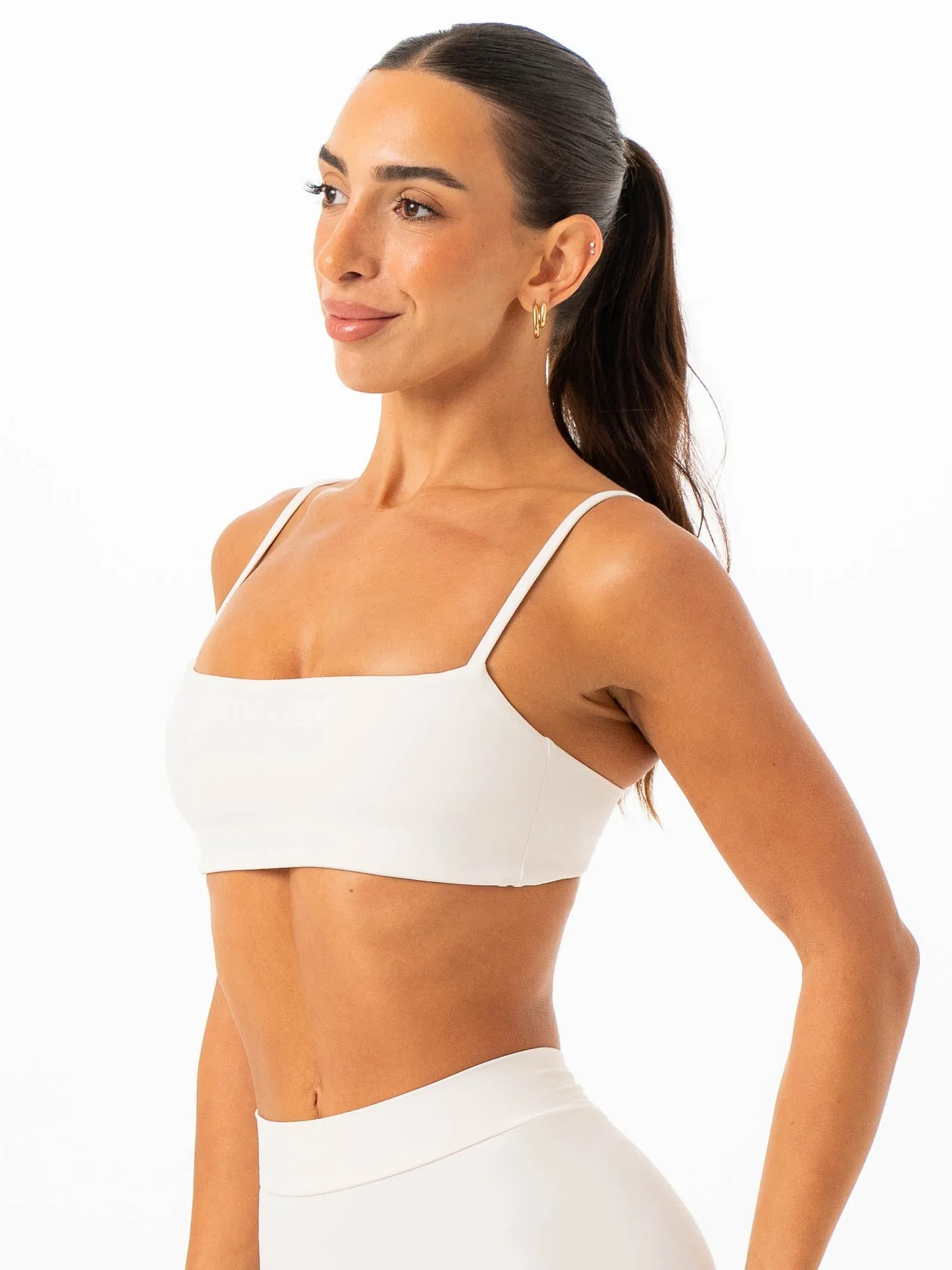 Odor Resistant Material NKD Core Bra - Vanilla