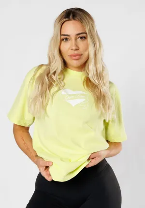Premium Cotton Gym Brat Ink Pump Cover Lemon Lime Soft Base Chic Vibe