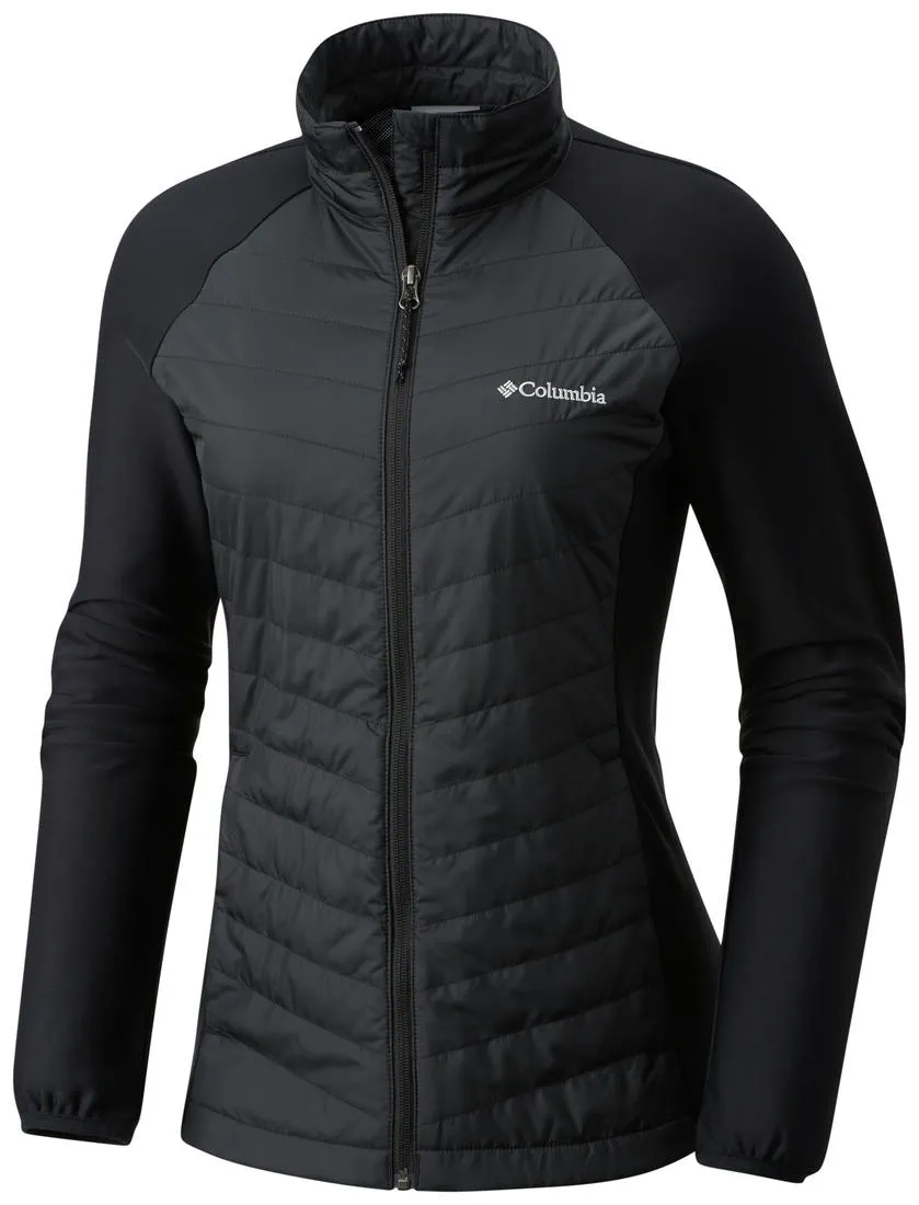 Columbia Women Black Estrella Basin Jacket Demonstrate Shield