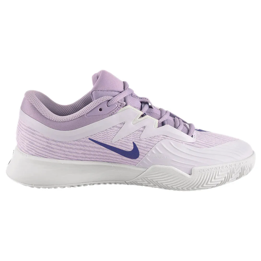 Nike Women's Air Zoom Vapor Pro 3 - Clay - Amethyst Tint/Deep Tint Tread Sole
