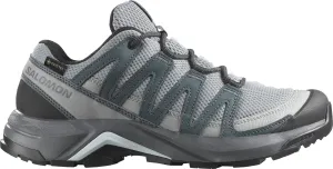 Salomon X-Adventure Recon GORE-TEX Womens Walking Shoes - Grey Adjustable Closure