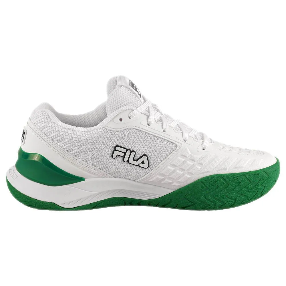 Training Style Neutral Stride Adapt Fila Women's Axilus 3 - White/Courtway Green