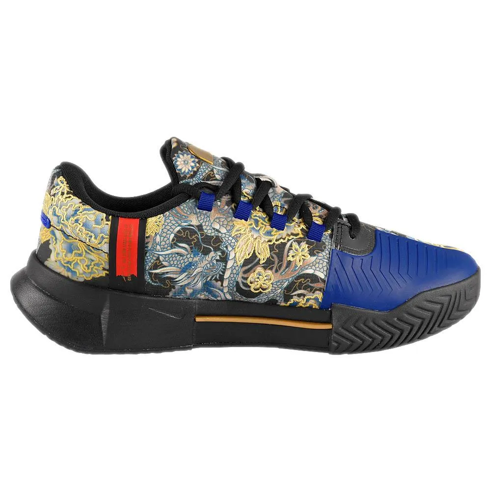 Nike Women's Air Zoom GP Challenge 1 - Osaka - Premium - Black/Racer Blue Outsole Grip Flexible Midsole Response