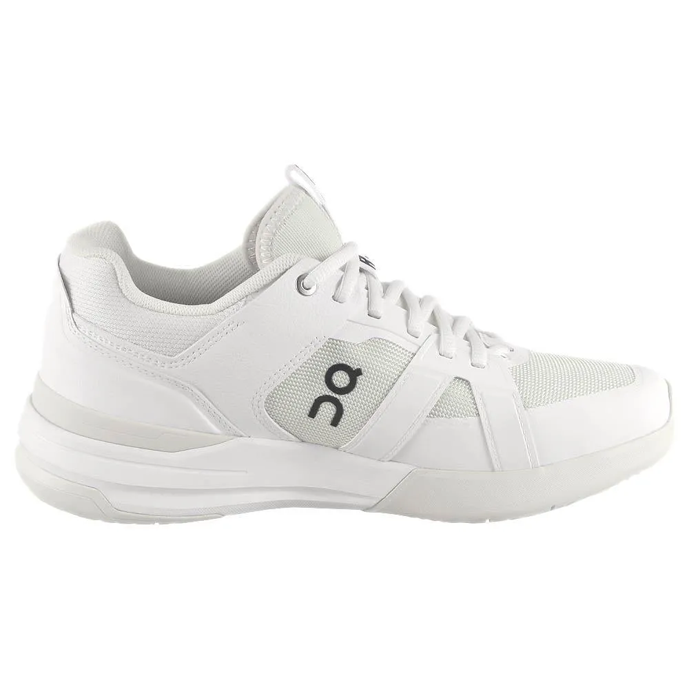 On Women's THE ROGER Clubhouse Pro - Undyed/Ice Dual Density Foam