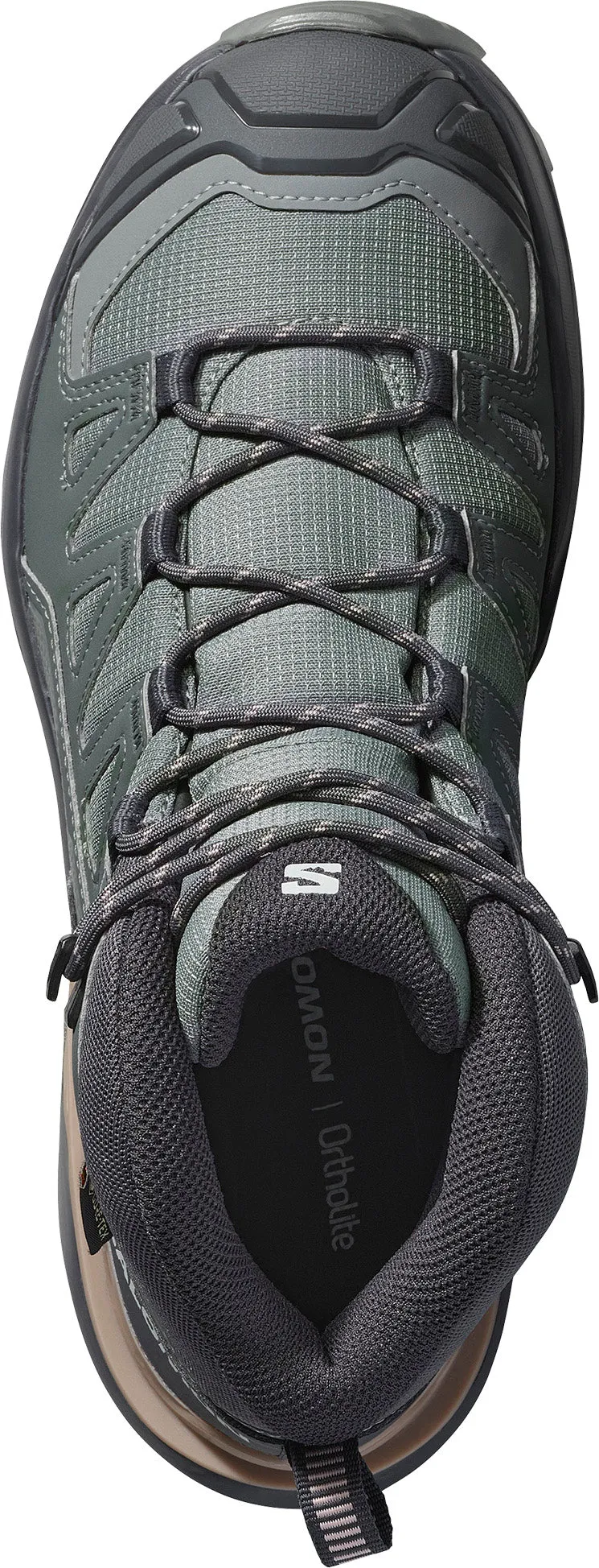 Salomon X Ultra 360 Mid GORE-TEX Womens Walking Boots - Green Quick Drying Airport Travel