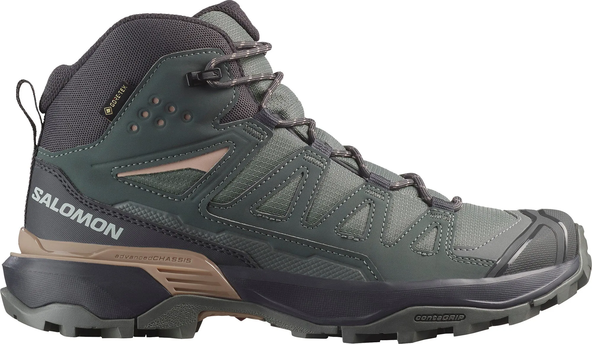 Salomon X Ultra 360 Mid GORE-TEX Womens Walking Boots - Green Hero Edge