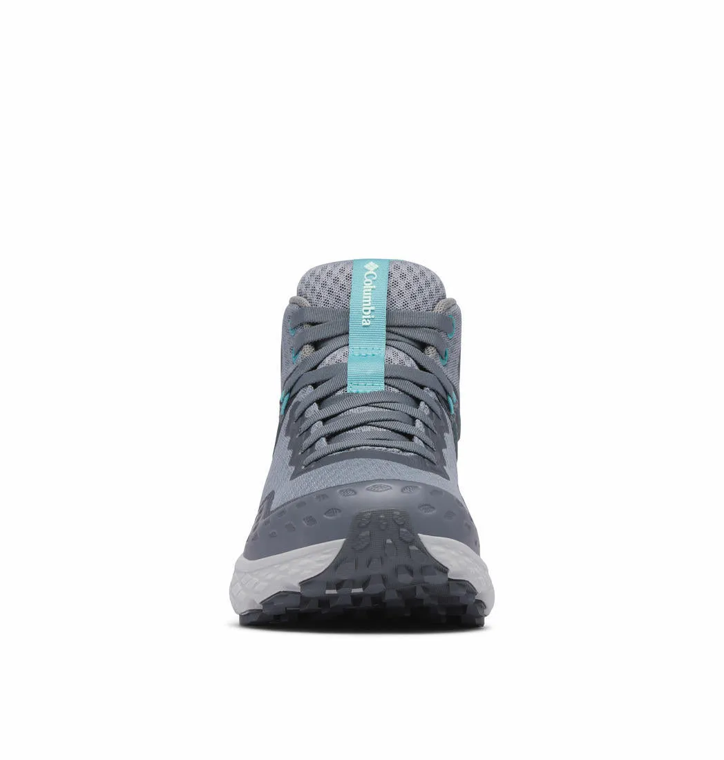 Columbia Women Grey KONOS TRS OUTDRY MID Sturdy Leather Performance Support