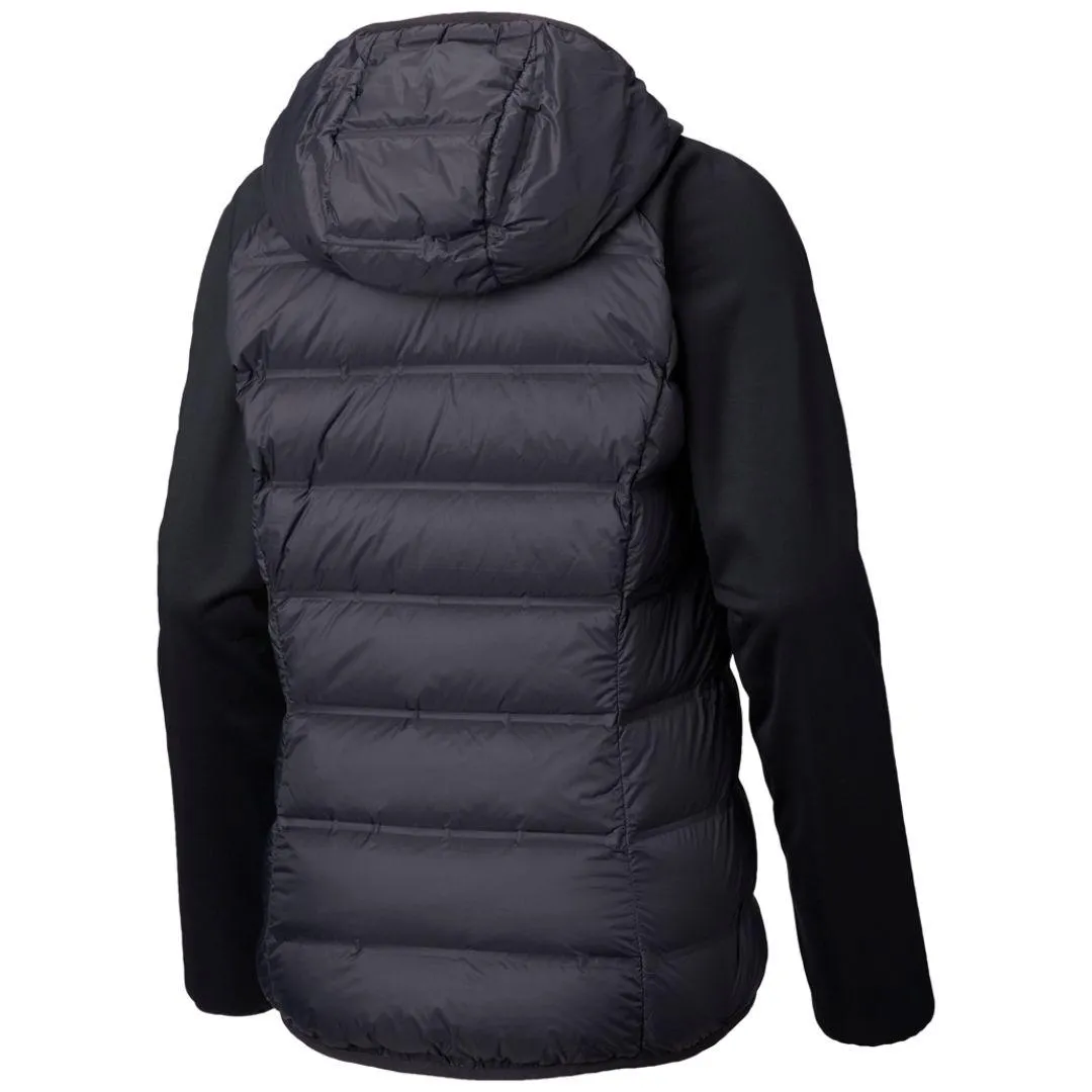 mountain scene Expandable Sleeve Cuffs Columbia Women Black Explorer Falls Hybrid Jacket