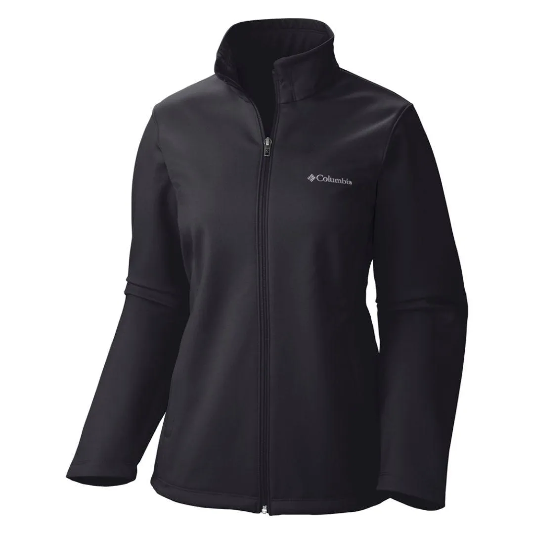 Cold Shield Hydrostatic Rating Tested Columbia Women Black Kruser Ridge Softshell