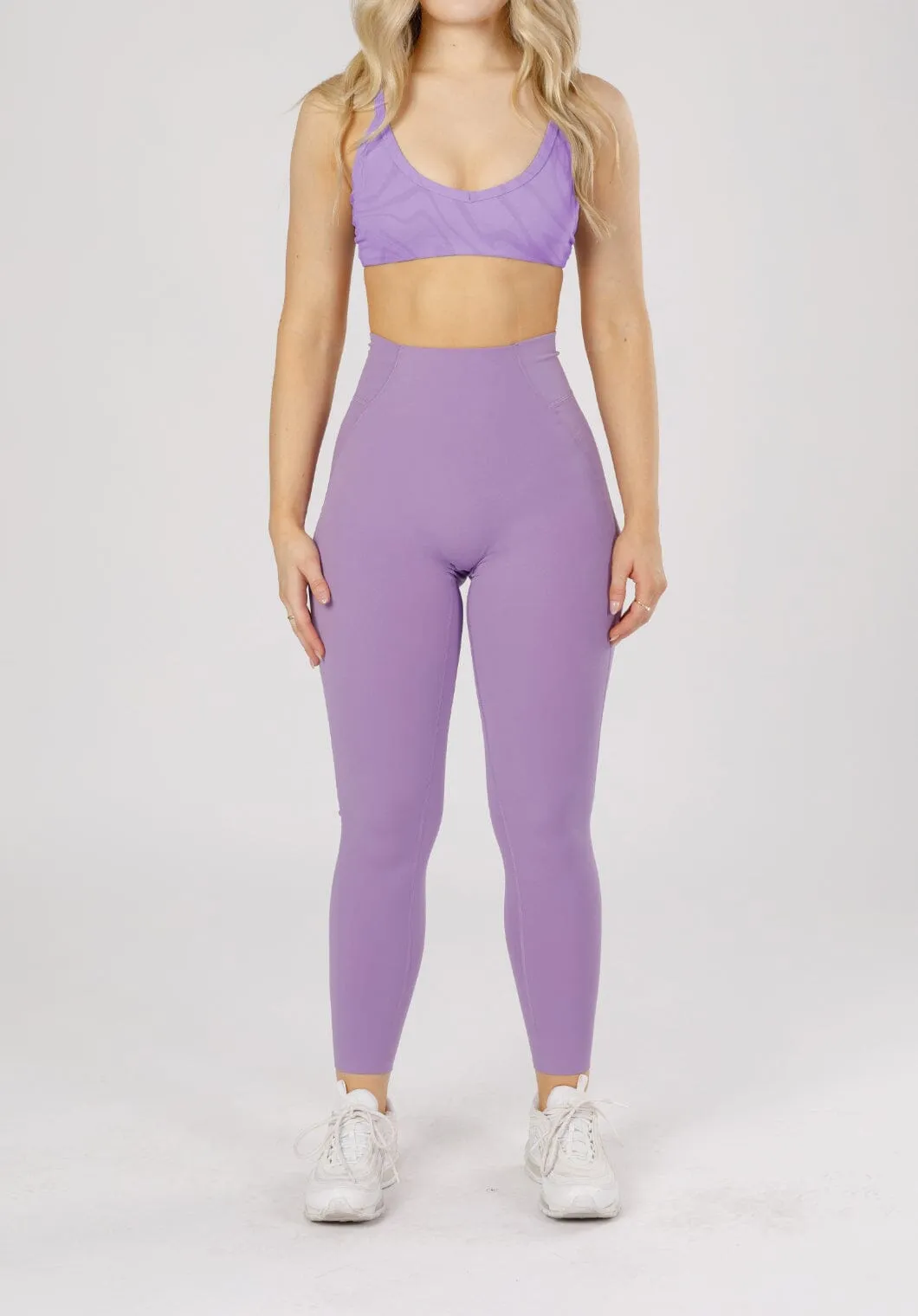 RecStretch? DesB High Flow Sculptseam?  Plus Legging Ultra Violet Squat Proof Camping Gear Fitness Lover Fade Resistant