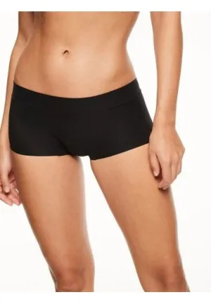 Low Rise Shorts (Black) Anti Slip Waistband Flex Style