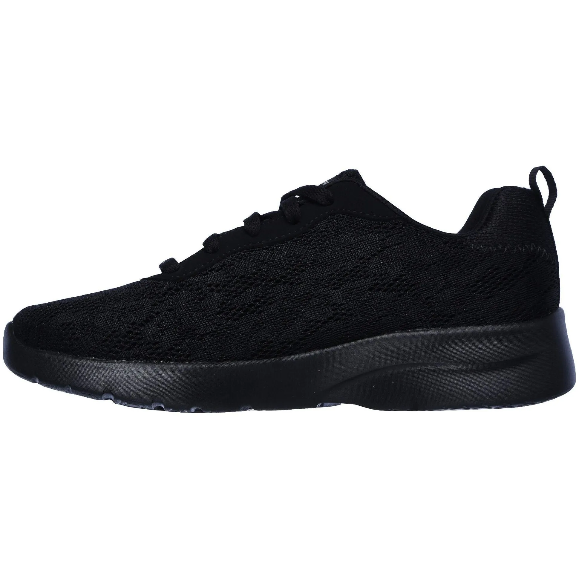 Skechers Dynamight 2.0 Homespun Womens Training Shoes - Black Star Walk Antique Glow