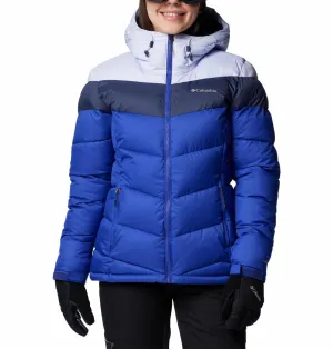 High Collar Fit Generation Columbia Women Blue Abbott Peak II Insulated Jacket