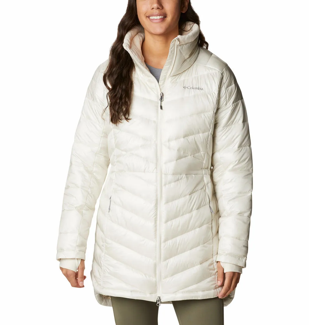 Columbia Women White Joy Peak Novelty Jacket Sport Influence restaurant