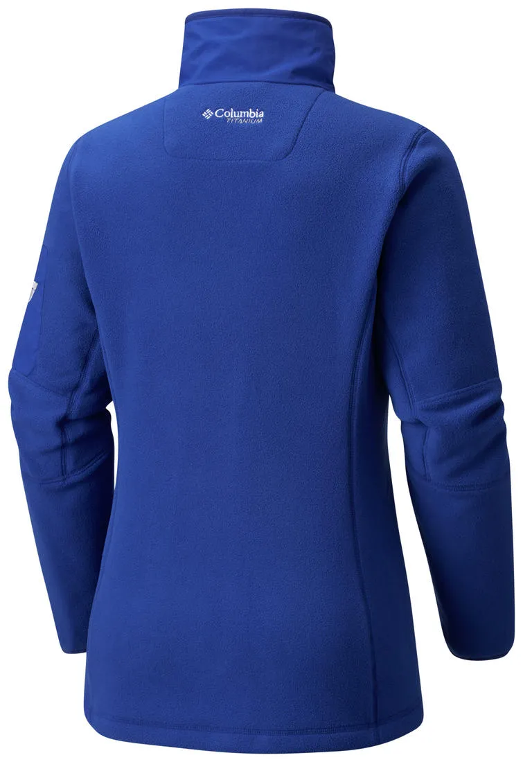 Columbia Women Purple Titan Pass II 2.0 Fleece Sport Ready