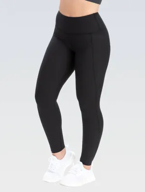 Women's ActiveTek Warm Up Pants anti slip grip Yoga Class Breathable Fabric