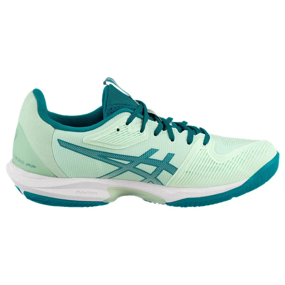 Multi Directional Grip Sole Asics Women's Solution Speed FF 3 - Soothing Sea/Teal Blue