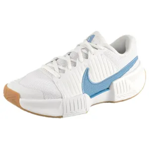 Nike Women's Air Zoom GP Challenge Pro - White/Light Blue Seamless Construction Technology