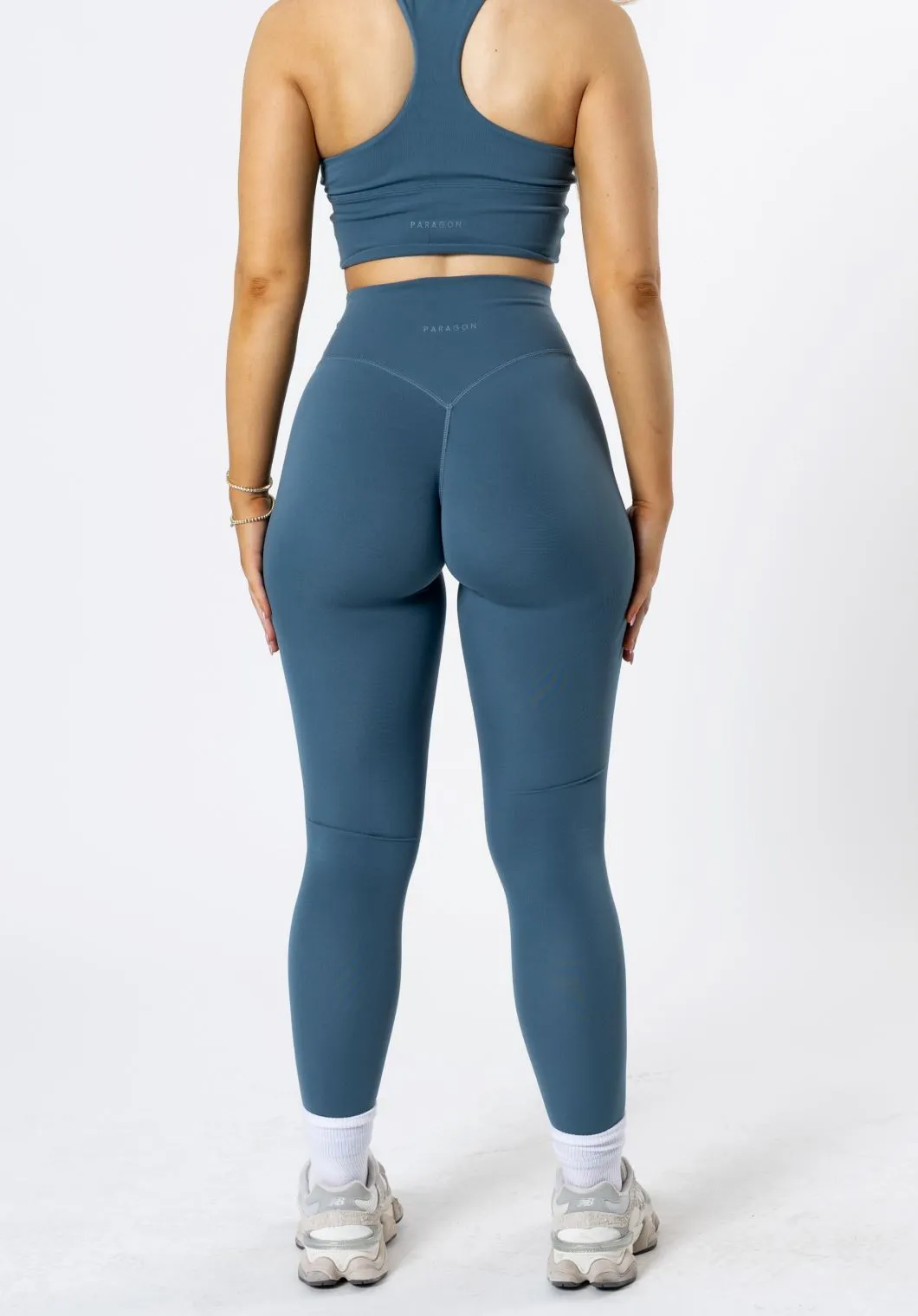 Reluna Original Sculptseam? Plus Legging Teal Sporty Vibe City Walk Minimalist Style