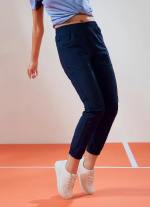 Active Leggings High Stretch Women Solid Relax Fit Joggers with DURACOOL