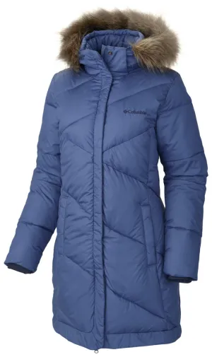 ski holiday Columbia Women Blue Snow Eclipse Mid Jacket