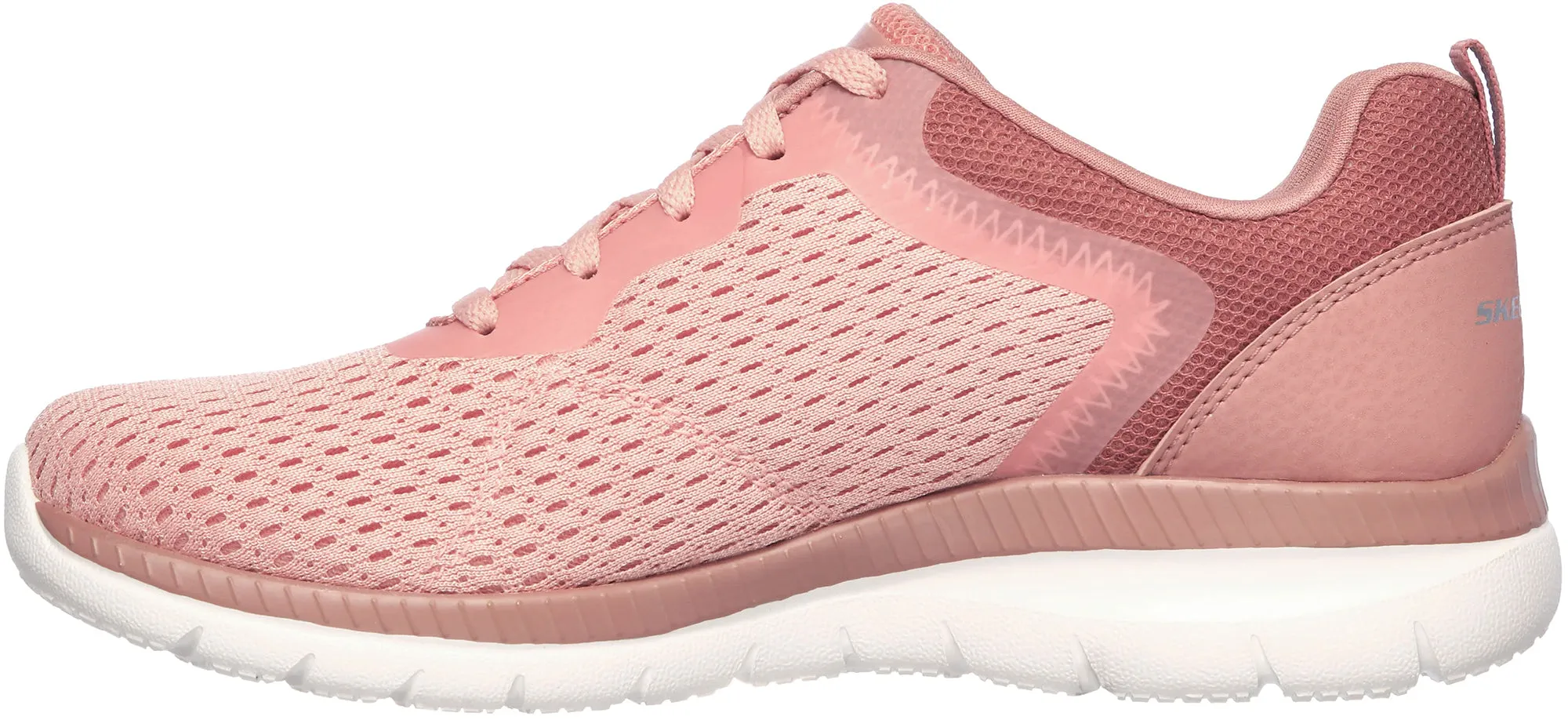 Rolling Motion Support Skechers Bountiful Womens Training Shoes - Pink