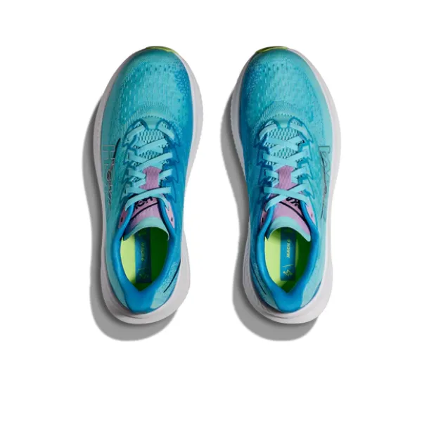 HOKA Women's Mach 6 (Medium Width) Teal Heel Stabilization 10K runs
