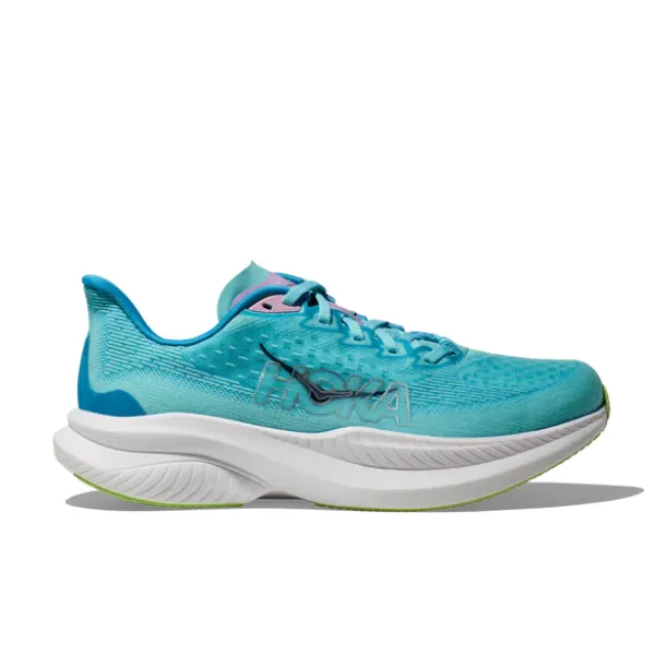 anti - odor shoe quality indoor sports shoes HOKA Women's Mach 6 (Medium Width) Teal