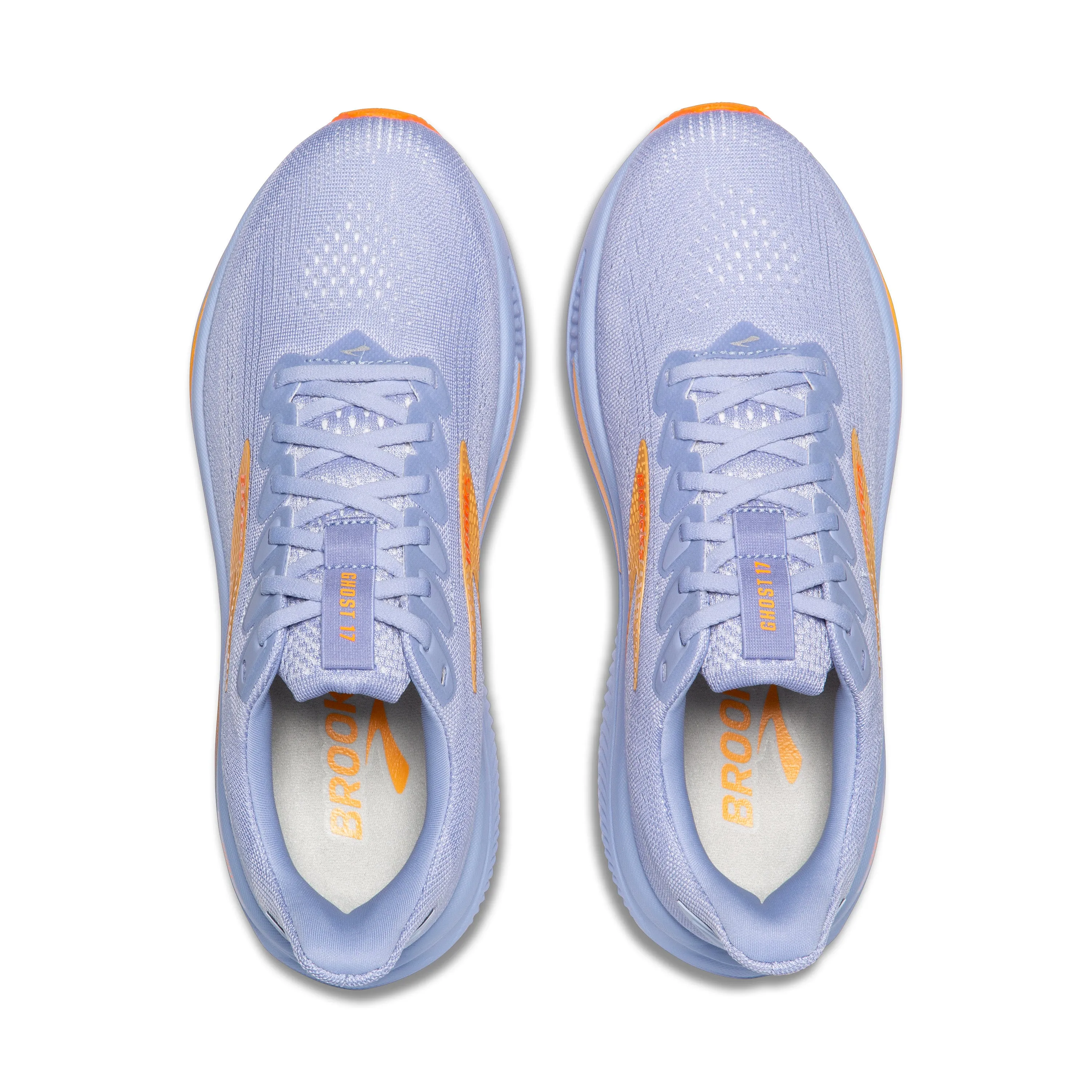 Ventilated Upper Construction perforated upper shoes BROOKS GHOST 17 WOMEN'S
