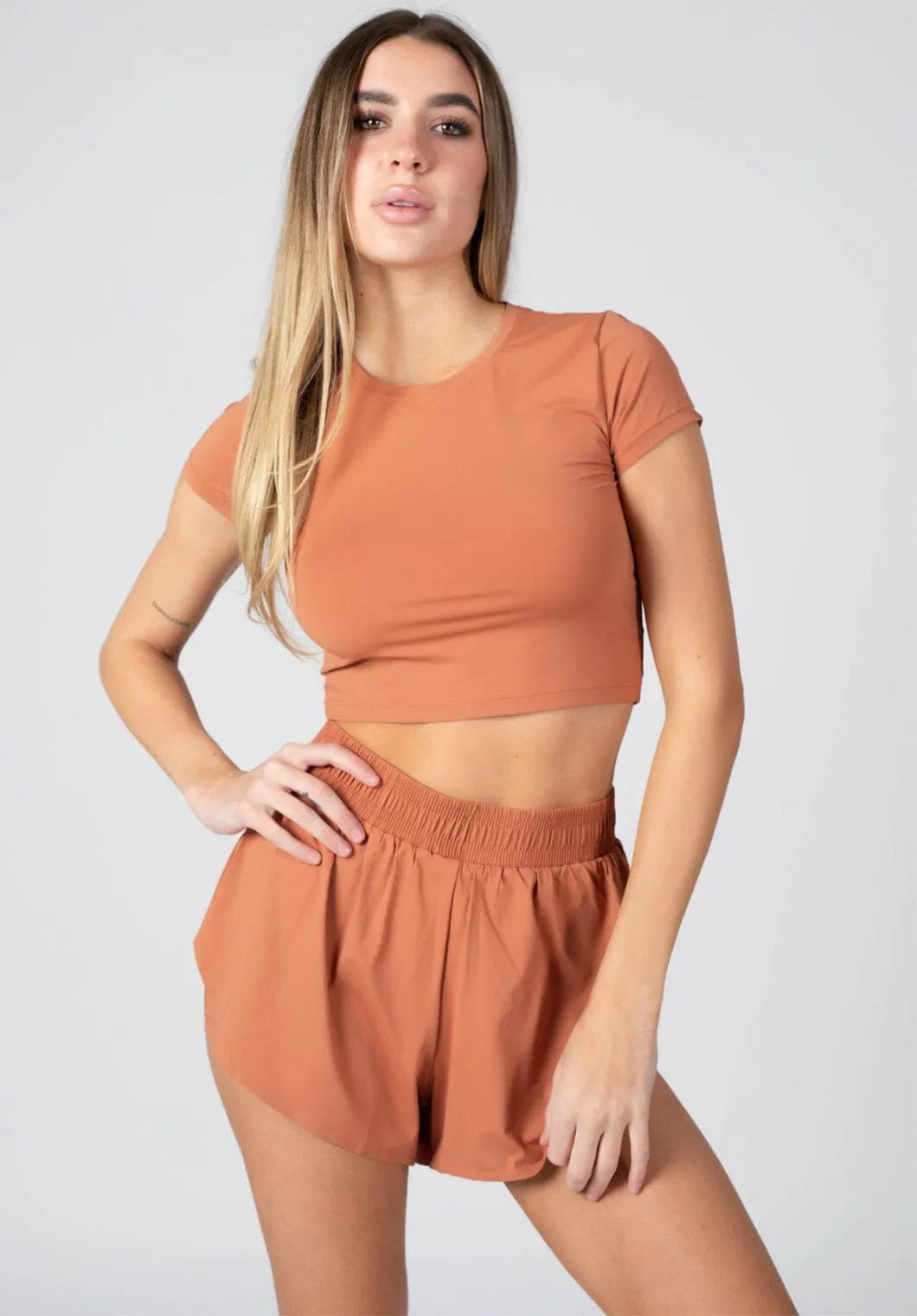 Frictionless Movement High-End Quality LiteSpeed Fast Track Short Fawn